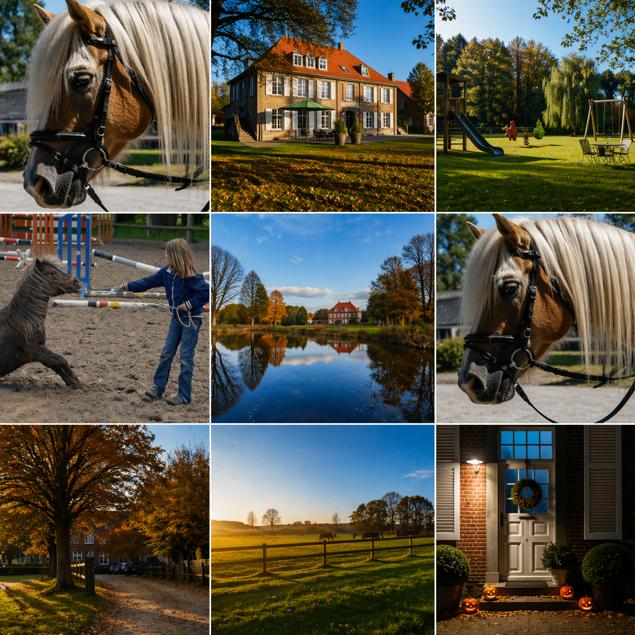 Herbstferien auf dem Ponyhof